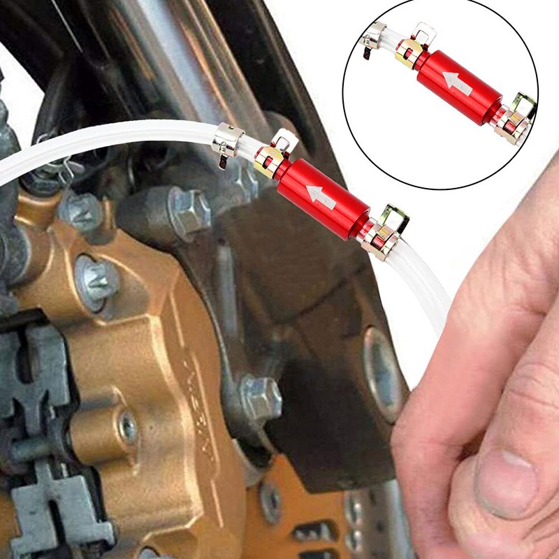Brake Bleeder Kit - 1 stks remvloeistof koppeling ontluchtingsslang betrouwbare