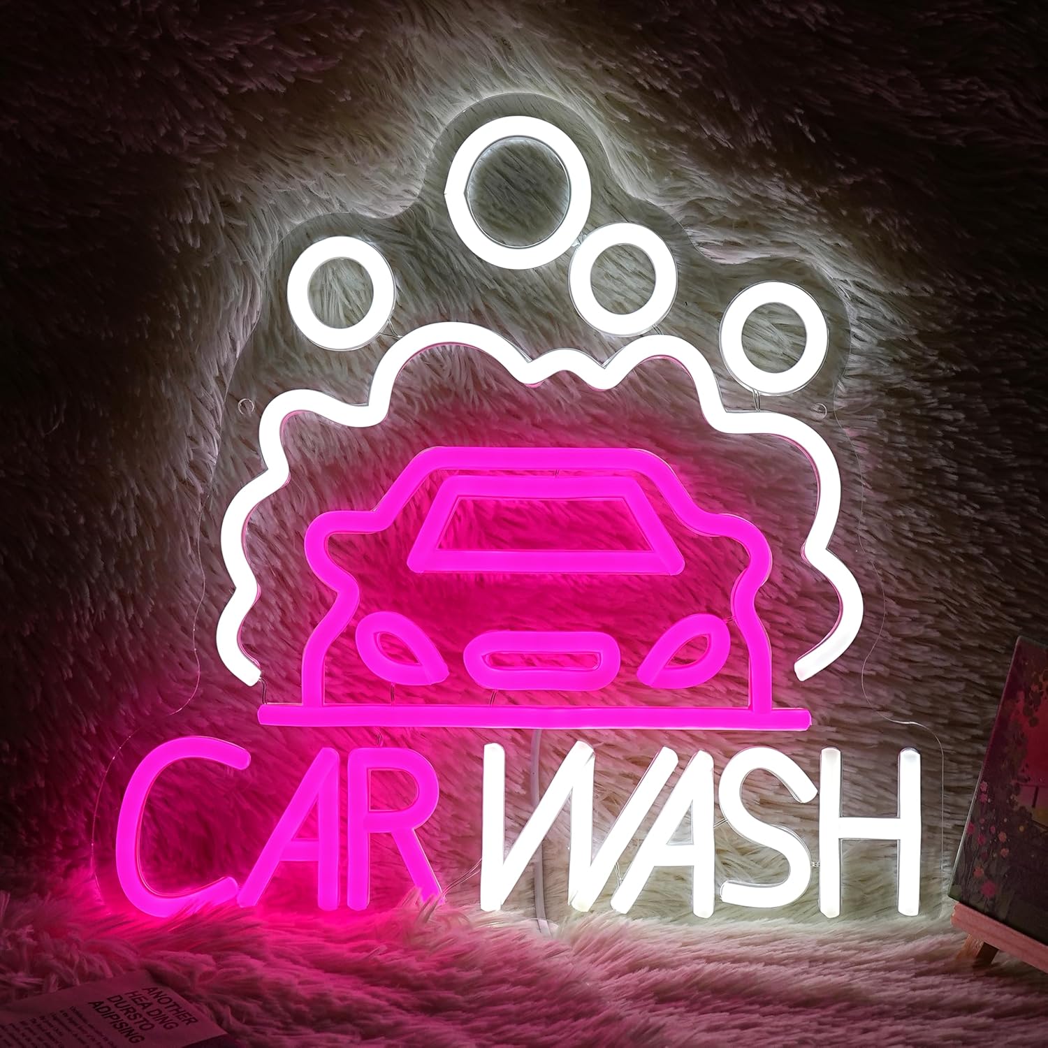 Auto Repair Shop Signs - Sedan LED Neon Licht Autowasstraat Neonbord