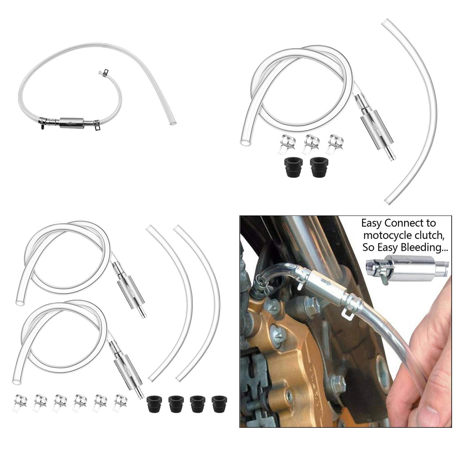 Brake Bleeder Kit - Flexibele remontluchtingsbuisventielset Onderhoudsgereedschap voor voertuigen voor