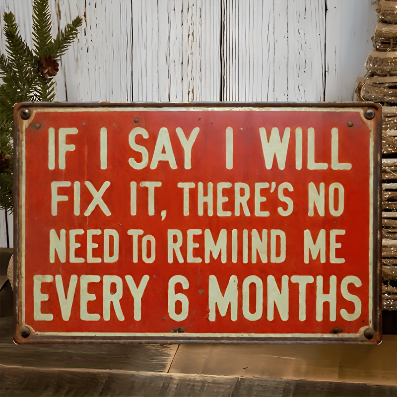 Auto Repair Shop Signs - Grappig aluminium bord voor de garage