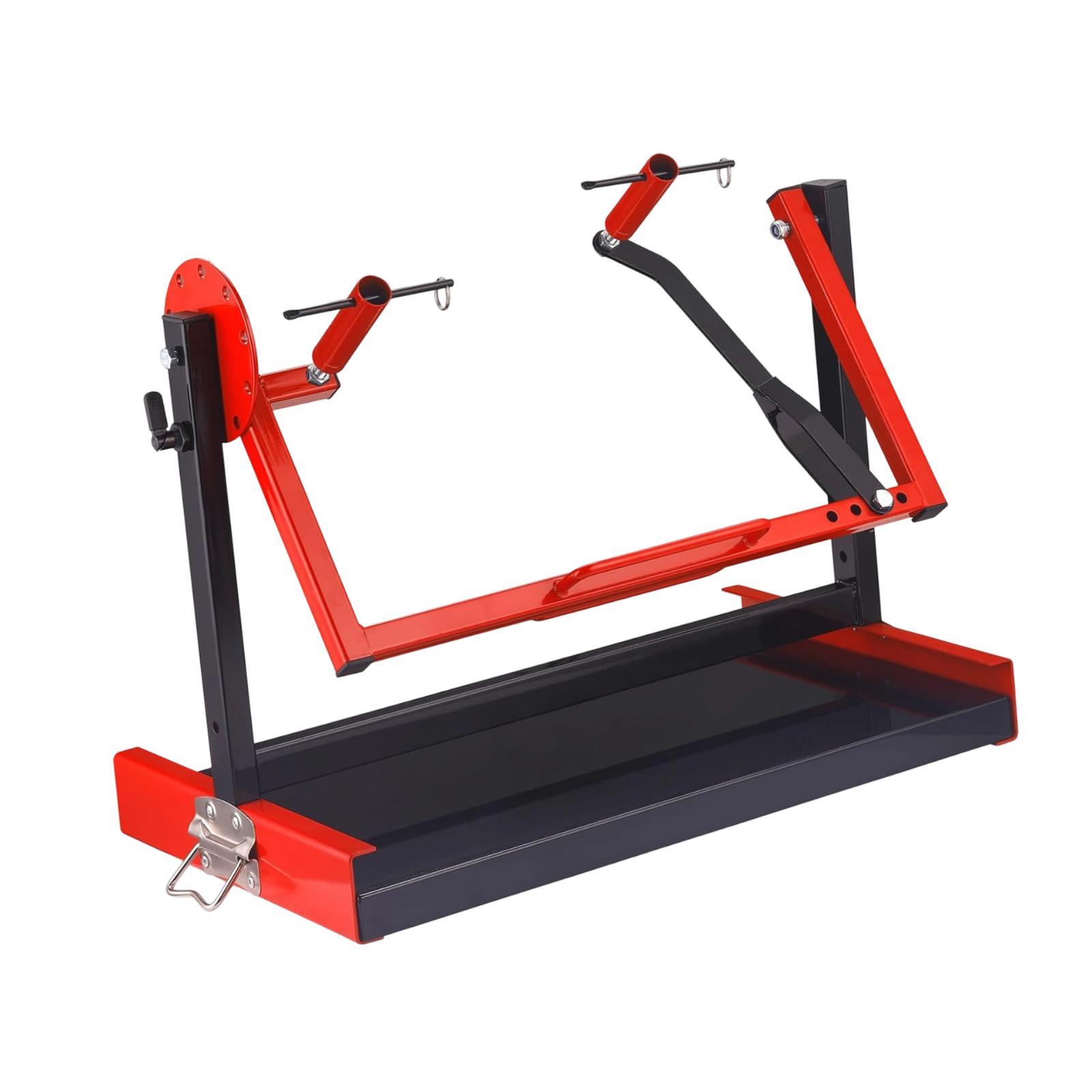Engine Stand Heavy Duty - Draaibare motorfietsmotorstandaard, zwaar ijzeren constructie, praktisch