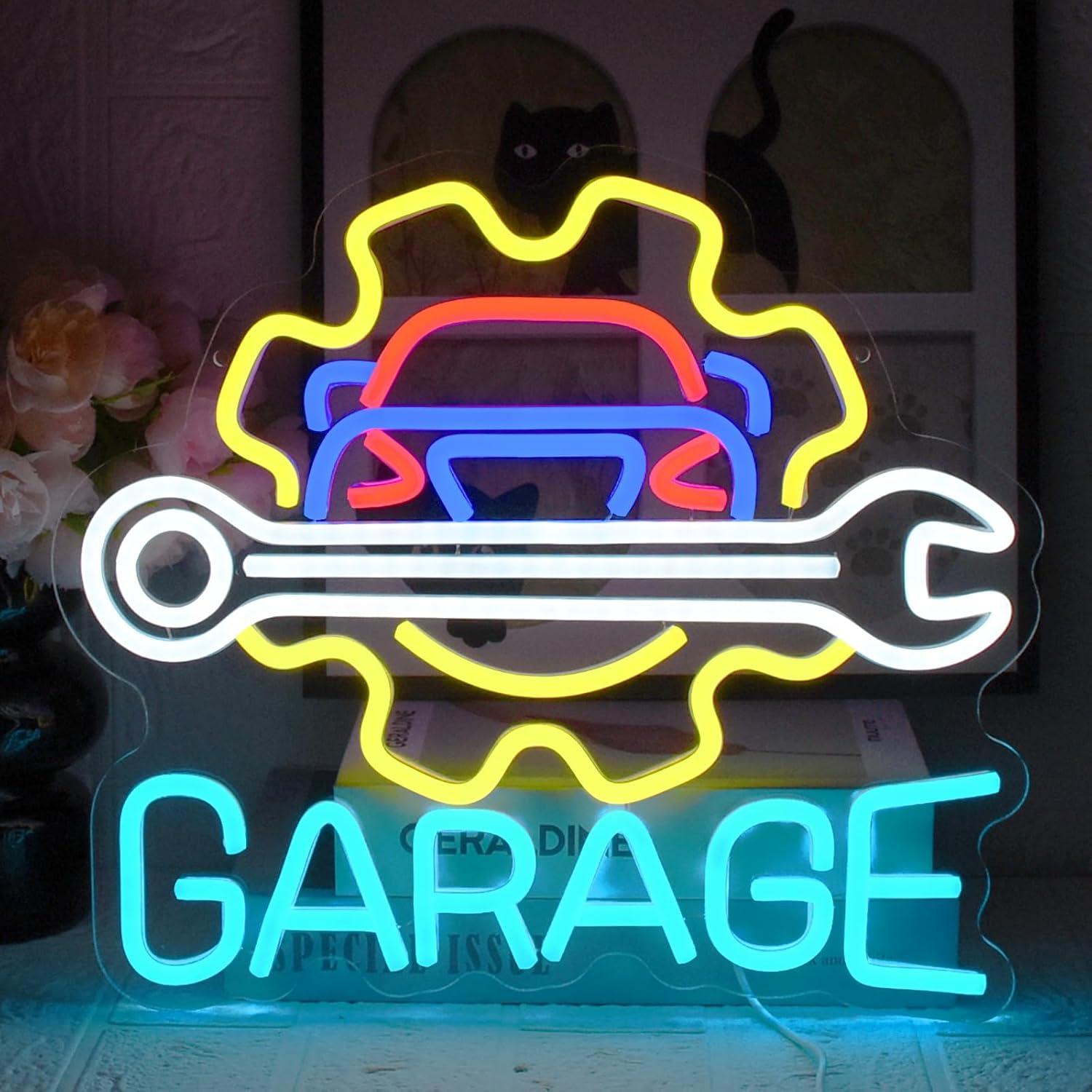 Garage Neonbord USB-aangedreve - Auto Repair Shops recensie en prijs
