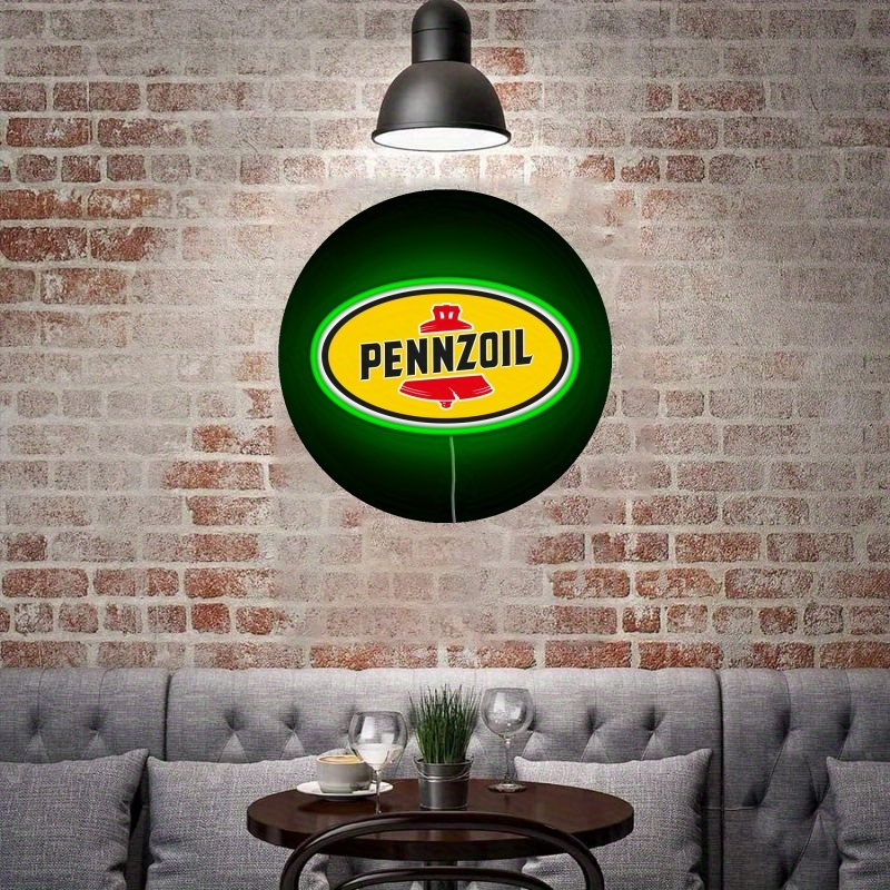 2D plat rond LED neon metalen  - Auto Repair Shop Signs recensie en prijs