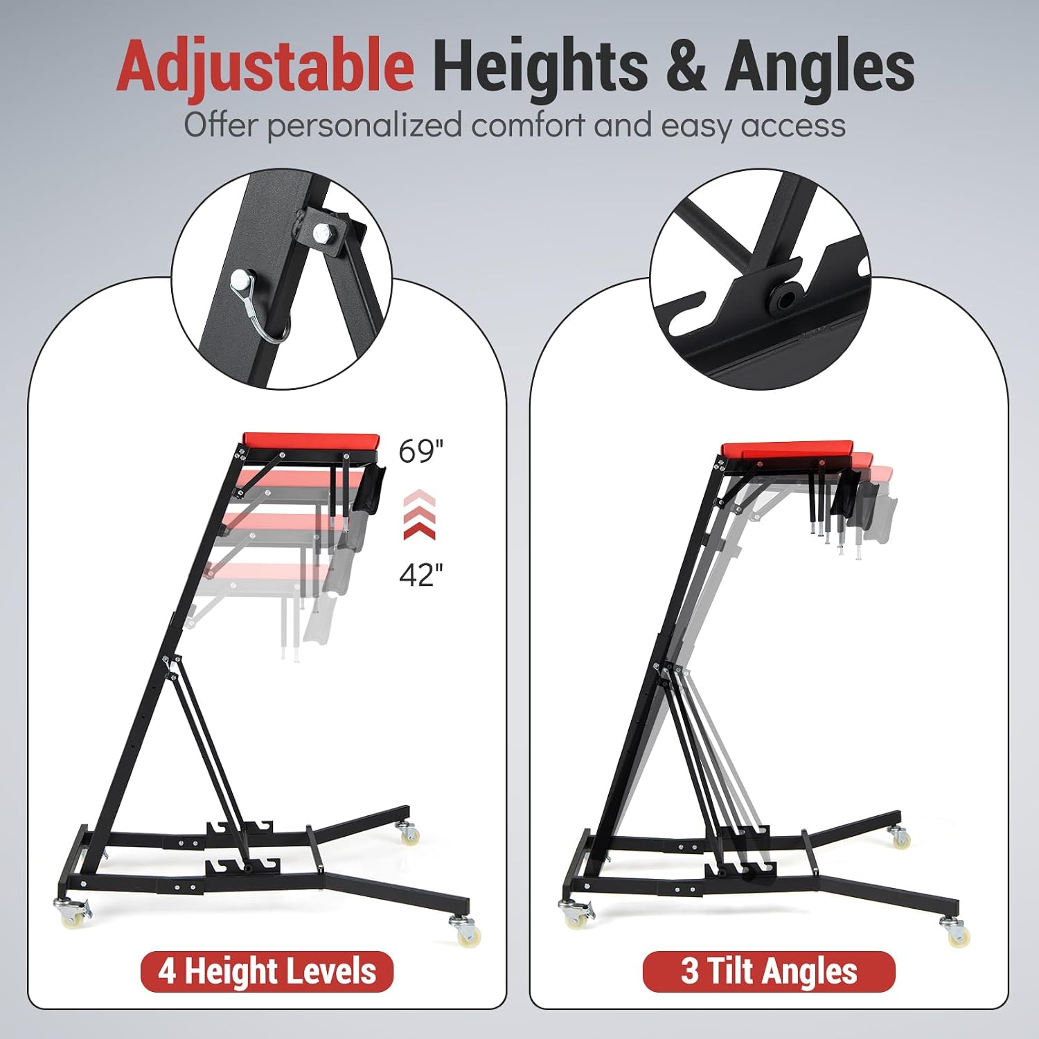 Opvouwbare motorondersteuning  - Engine Stand Heavy Duty recensie en prijs