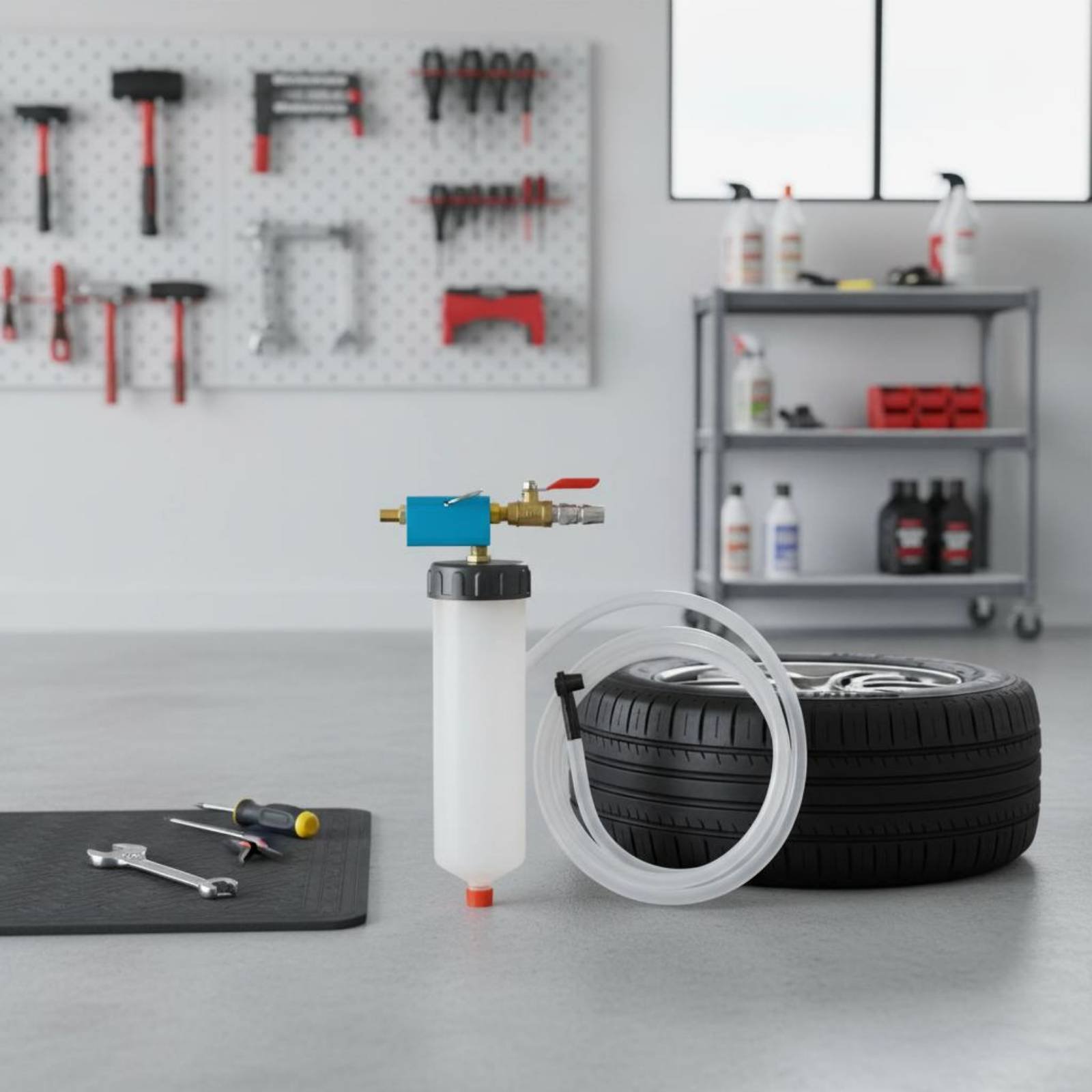 Pneumatische remontluchter Luc - Brake Bleeder Kit recensie en prijs