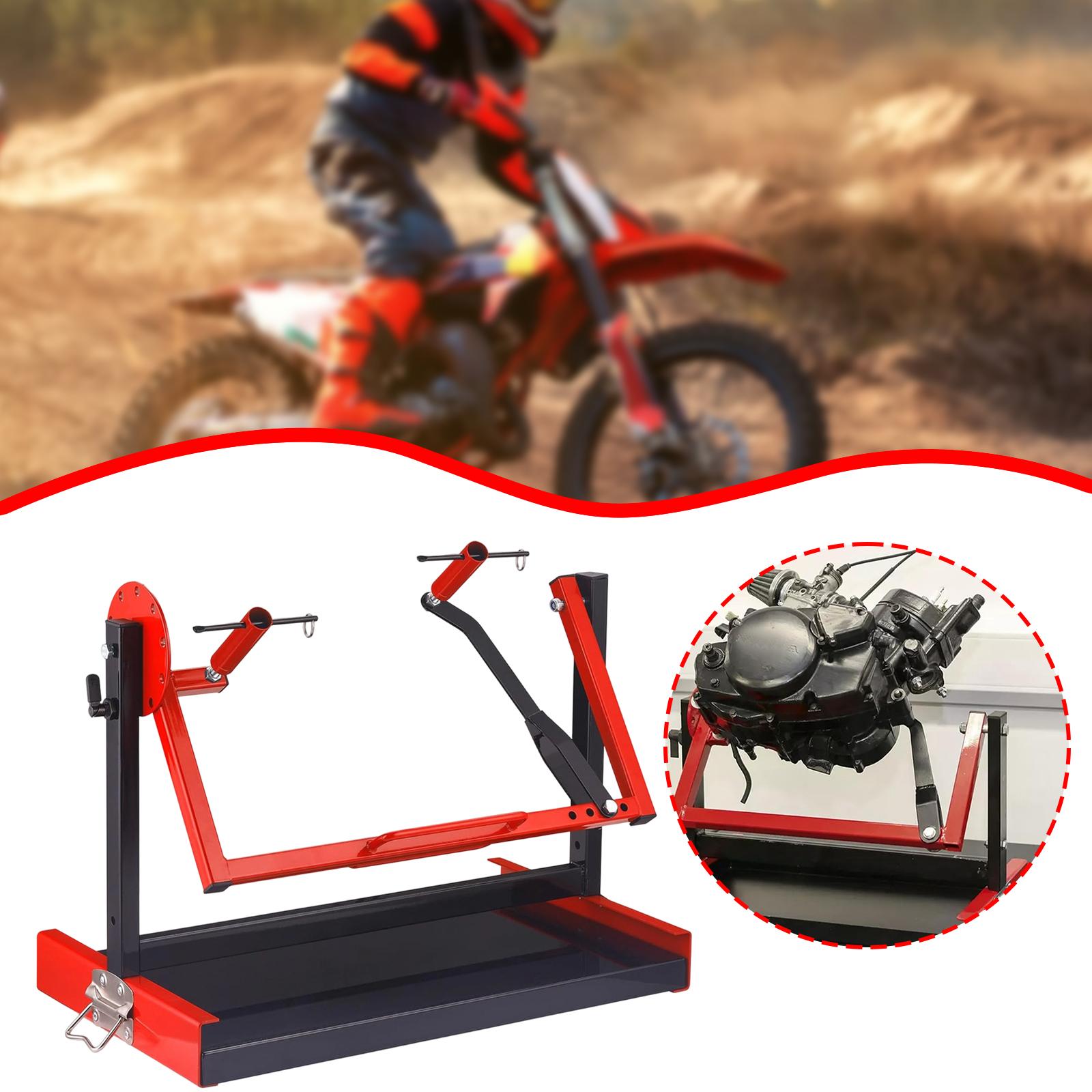 Draaibare motorfietsmotorstand - Engine Stand Heavy Duty recensie en prijs