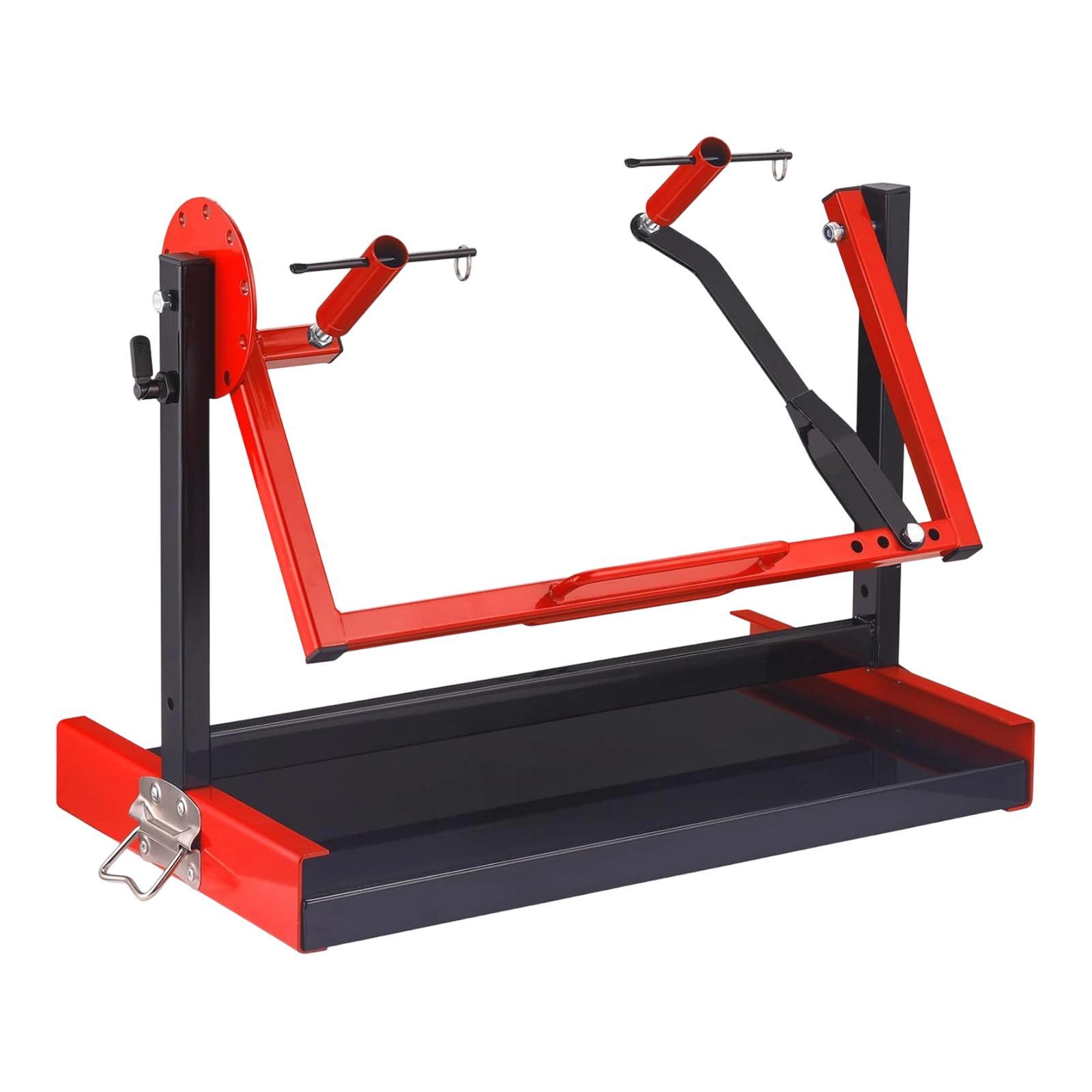 Motorfietsmotorstandaard Rood  - Engine Stand Heavy Duty recensie en prijs