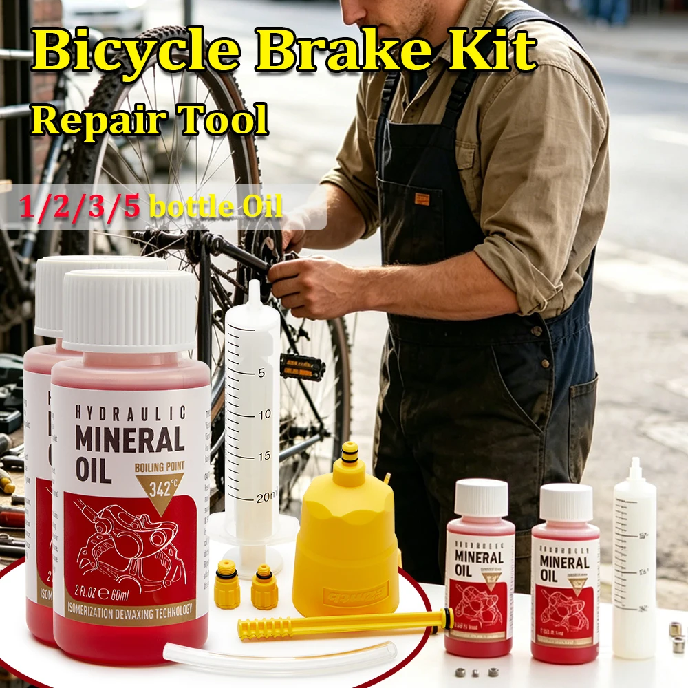Fietsrem Minerale Olie 60ML Fi - Brake Bleeder Kit recensie en prijs
